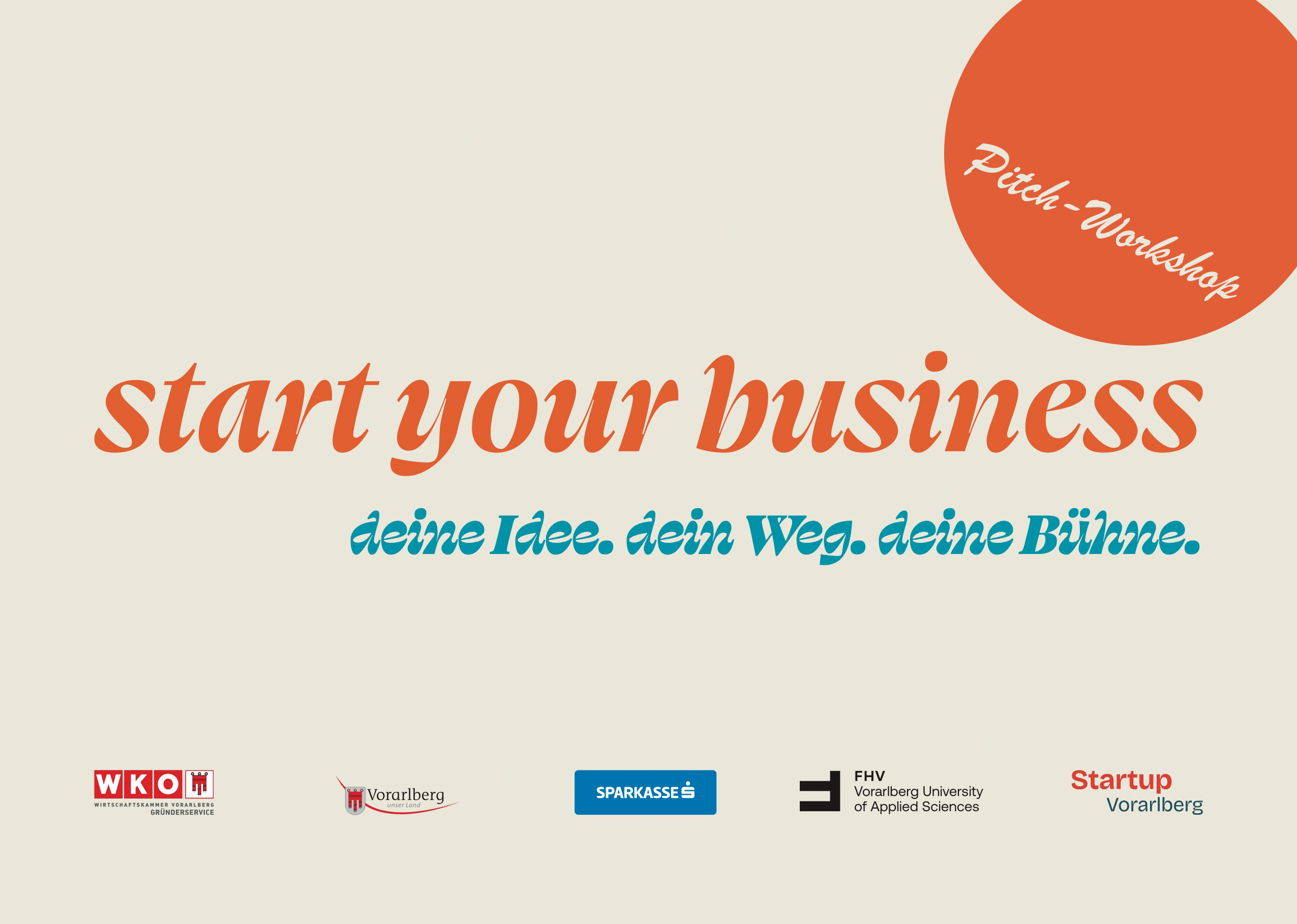 Start your Business – Pitch- Workshop