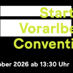 Save the Date! Startup Vorarlberg Convention 2026